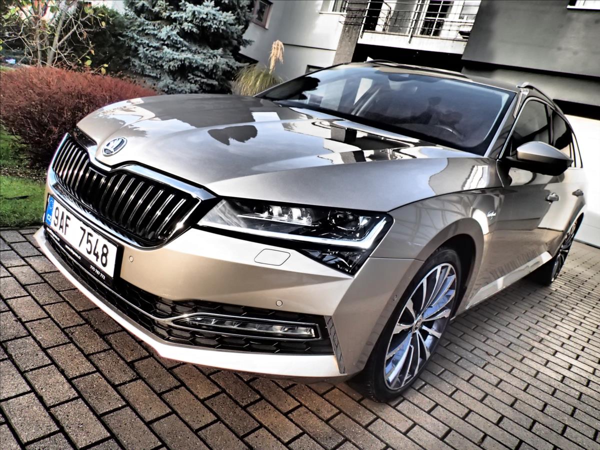Škoda Superb 2,0 L&K ,147KW, DPH, ČR ,87TKM
