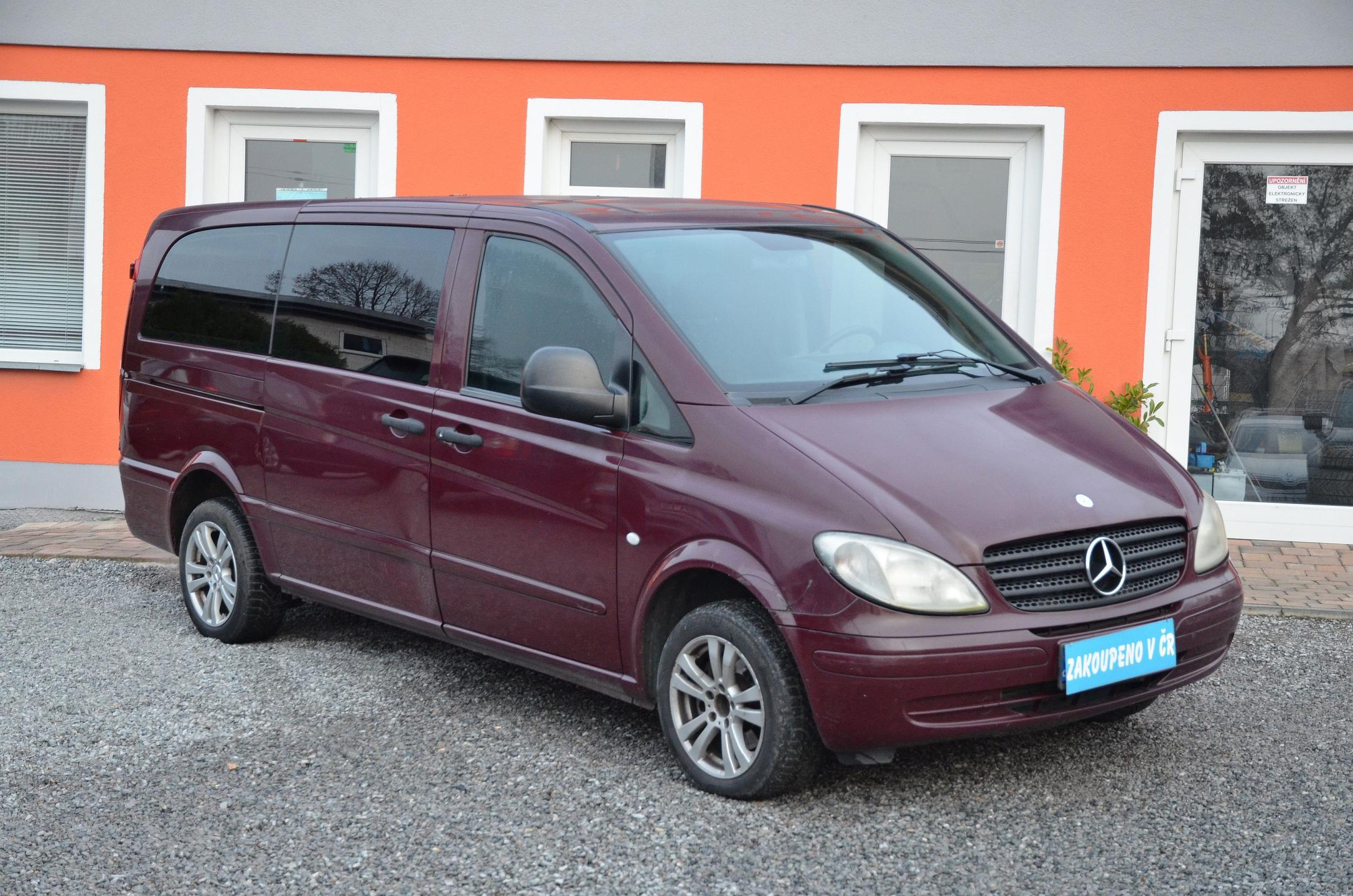 Mercedes-Benz Vito LONG 111 CDi 80kW /ČR / 6 MÍST