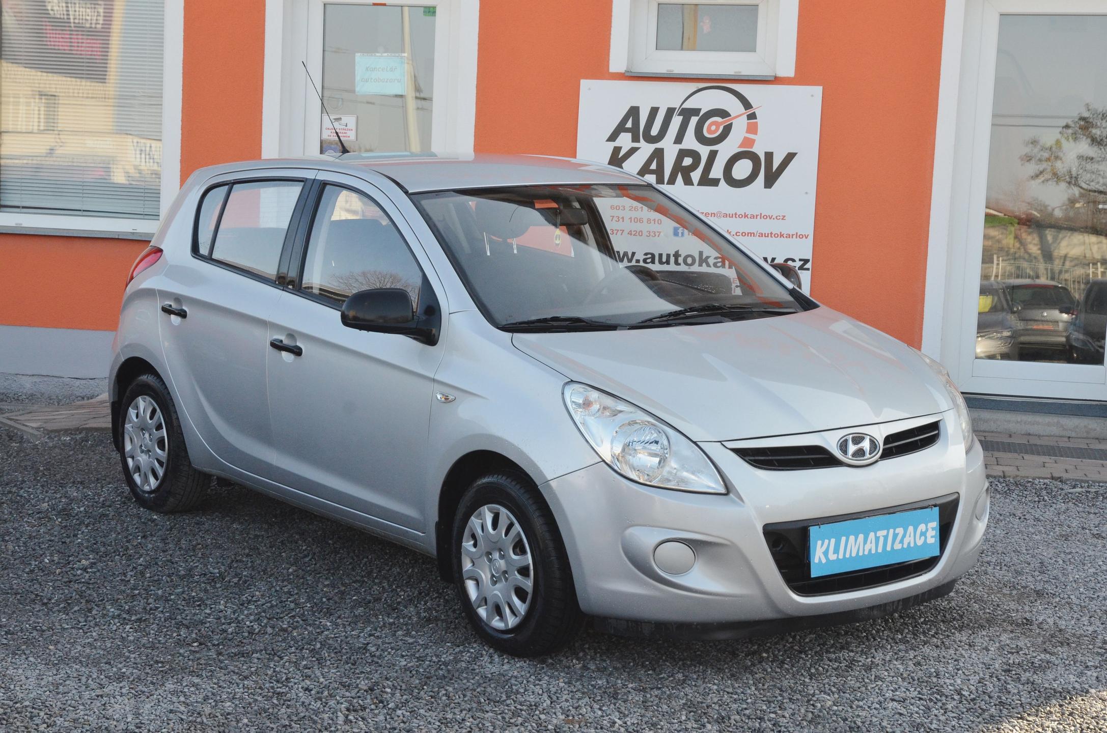 Hyundai i20 1.2i 57kW / KLIMA / 2x kola