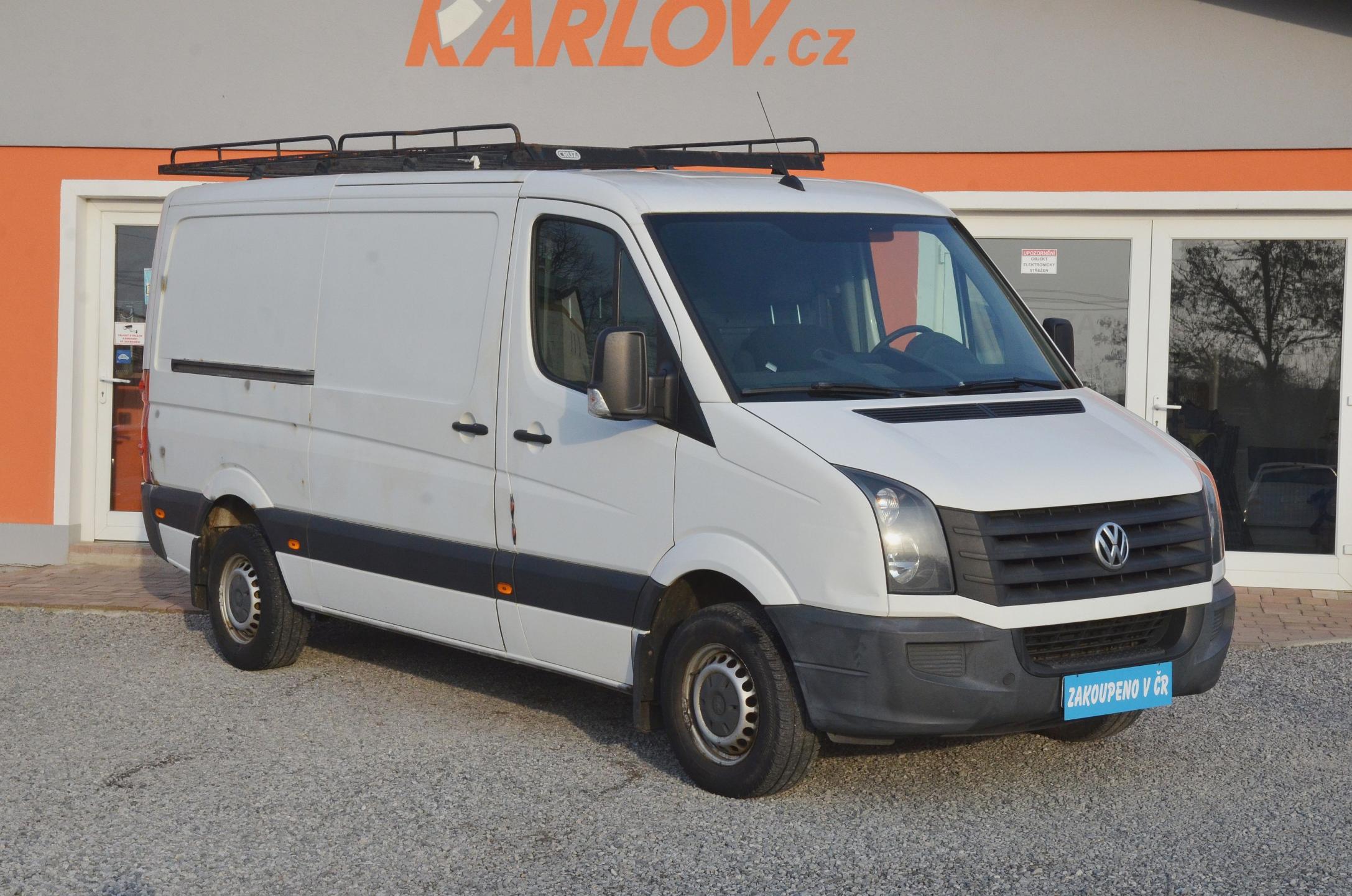Volkswagen Crafter 2.0 TDi 103kW / ČR / 1.MAJITEL