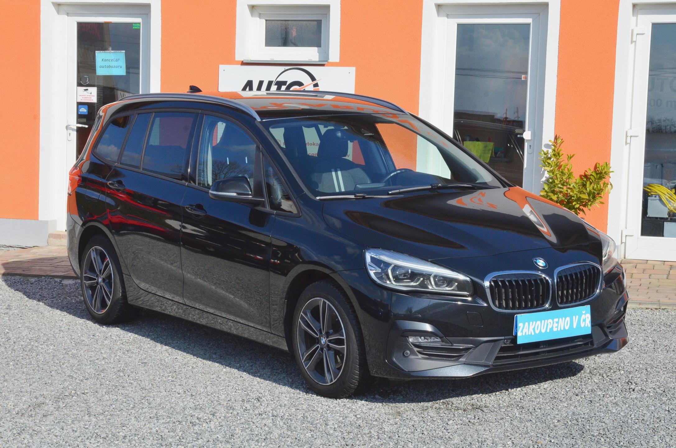 BMW Řada 2 218i GT 99tkm ČR 7míst ZÁRUKA
