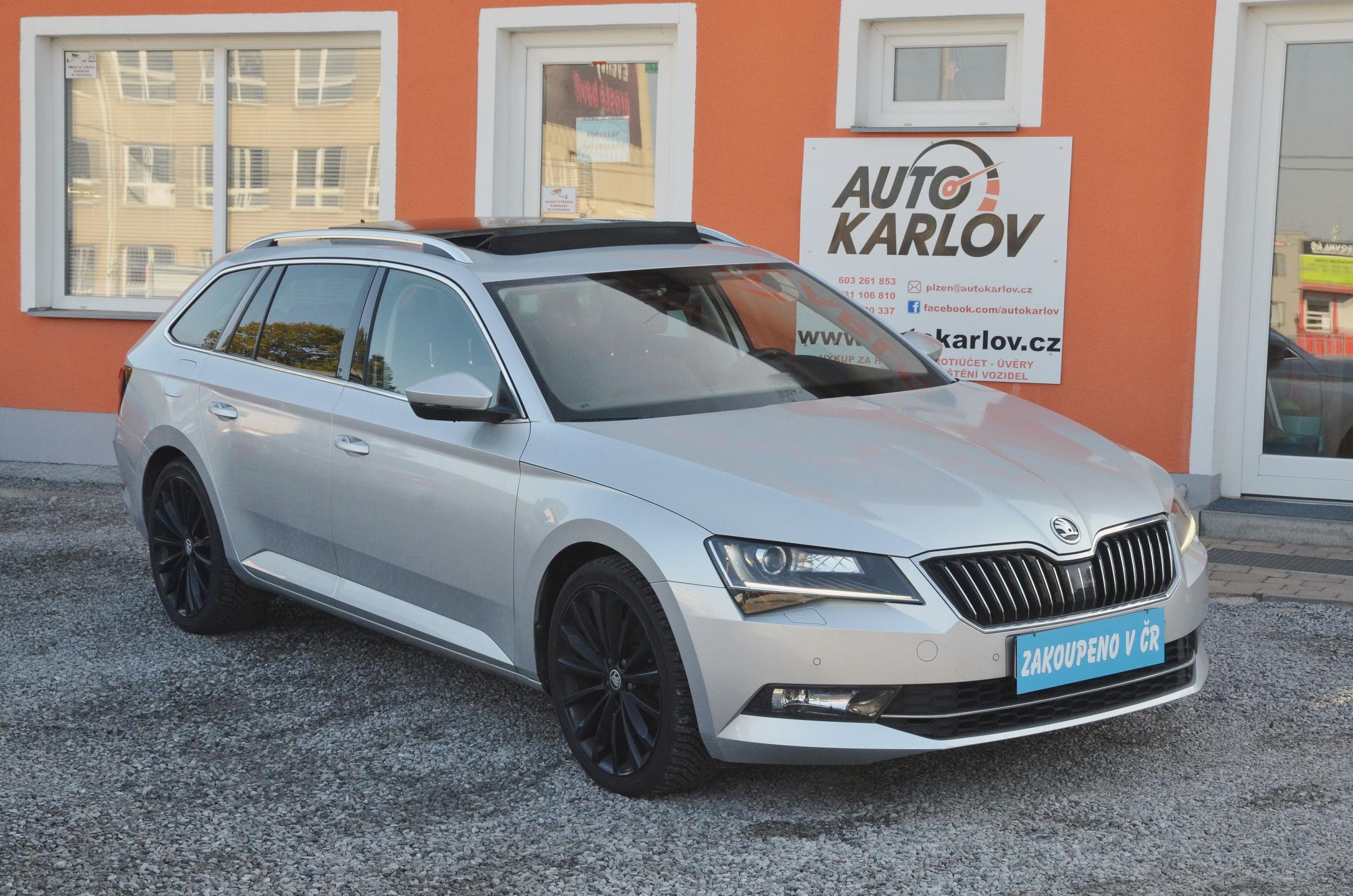 Škoda Superb 1.8 TSi DSG STYLE / ČR / PANO