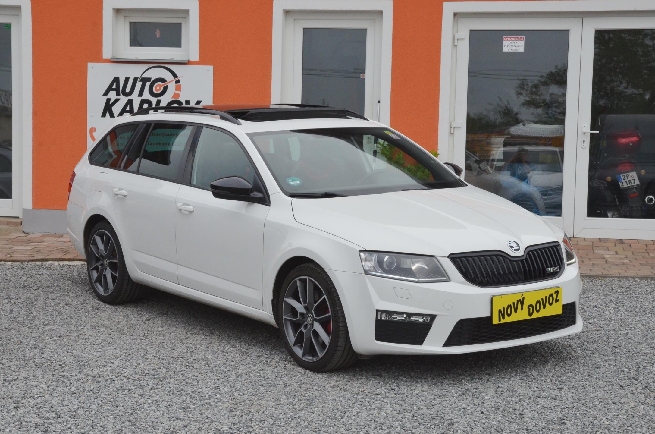 Škoda Octavia RS 2.0 TDi DSG 135kW PANORAMA