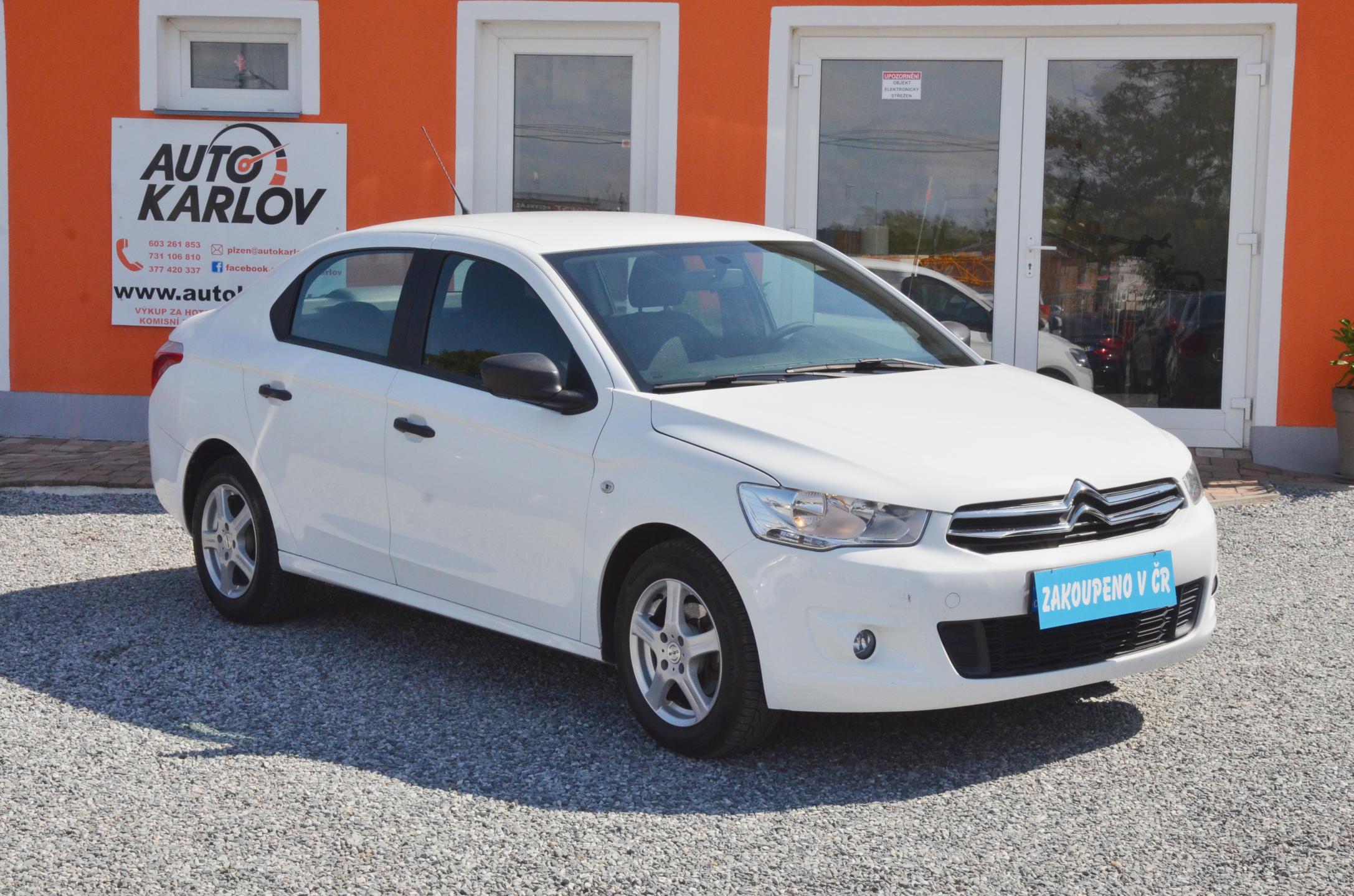 Citroën C-Elysée 1.2i 60kW / ČR / 1.MAJITEL