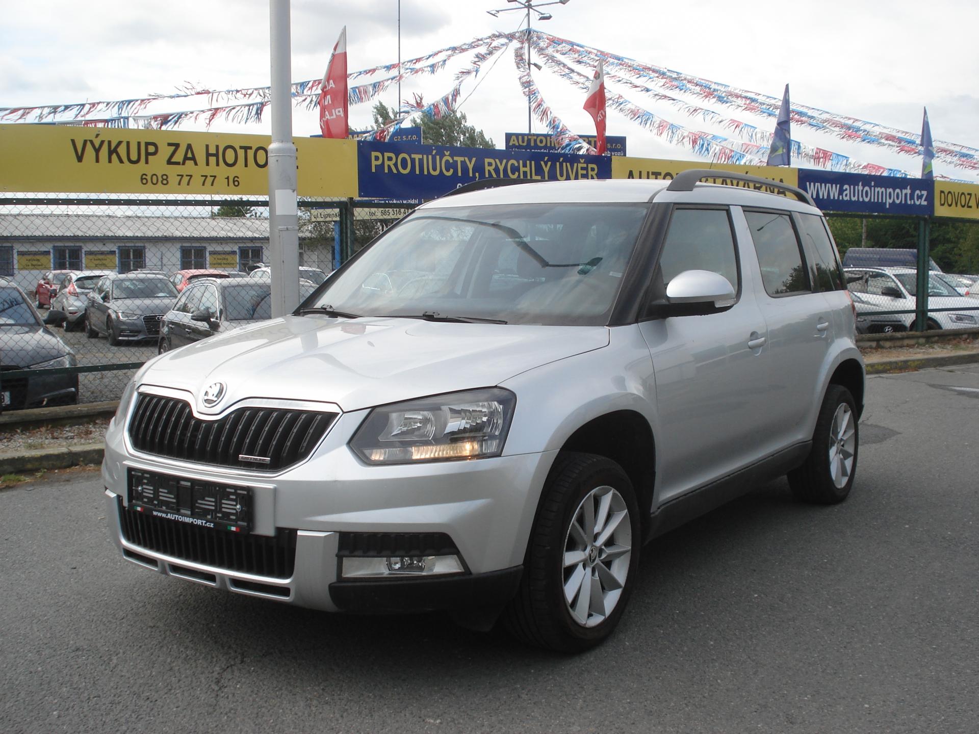 Škoda Yeti 1.6 TDi Greenline ,Tažné, ALU