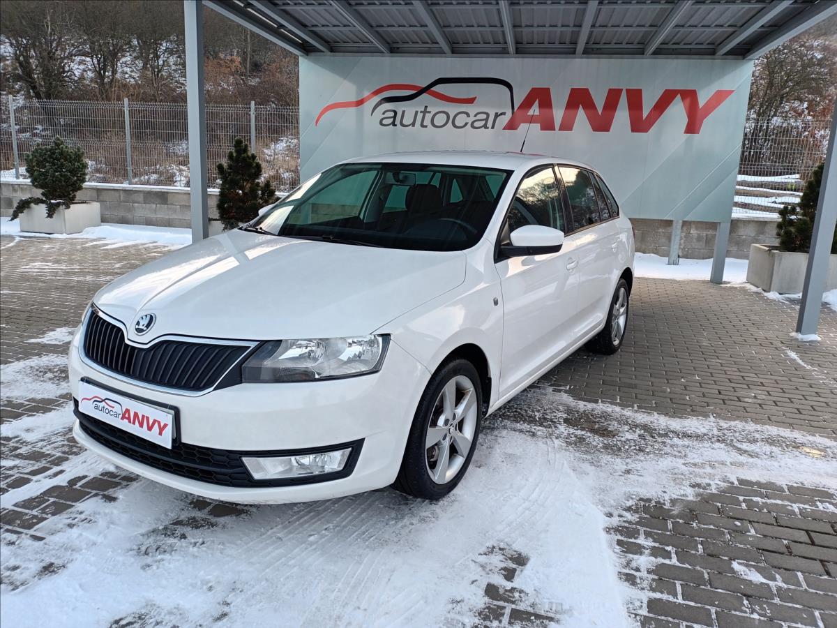 Škoda Rapid 1,6 TDI,77KW,ČR,1MAJ,NAVI