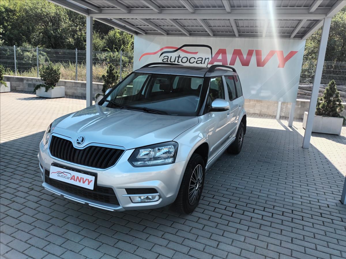 Škoda Yeti 1,2 TSI,77KW,SERVIS,PANO,TAŽNÉ