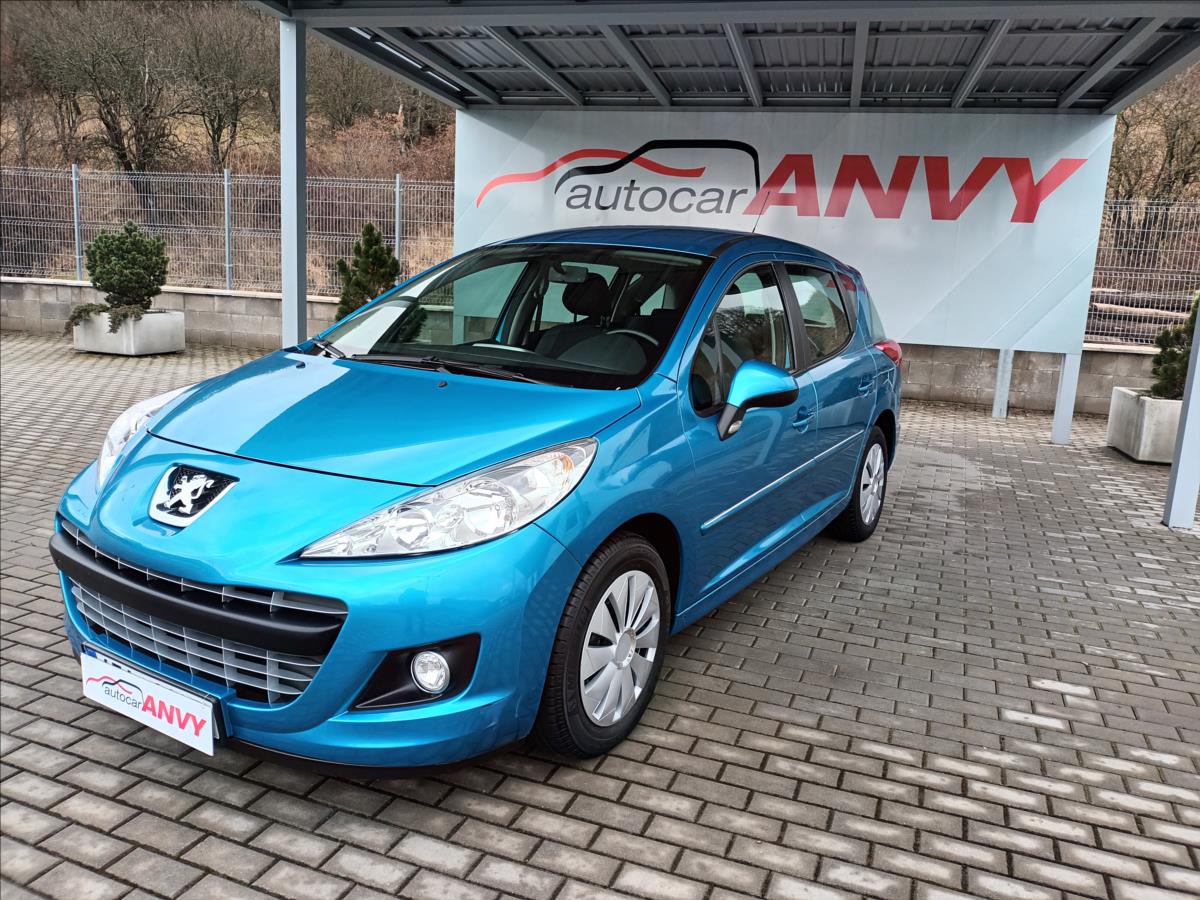 Peugeot 207 1,4 i,54KW,ČR,1MAJ,KLIMA, SW