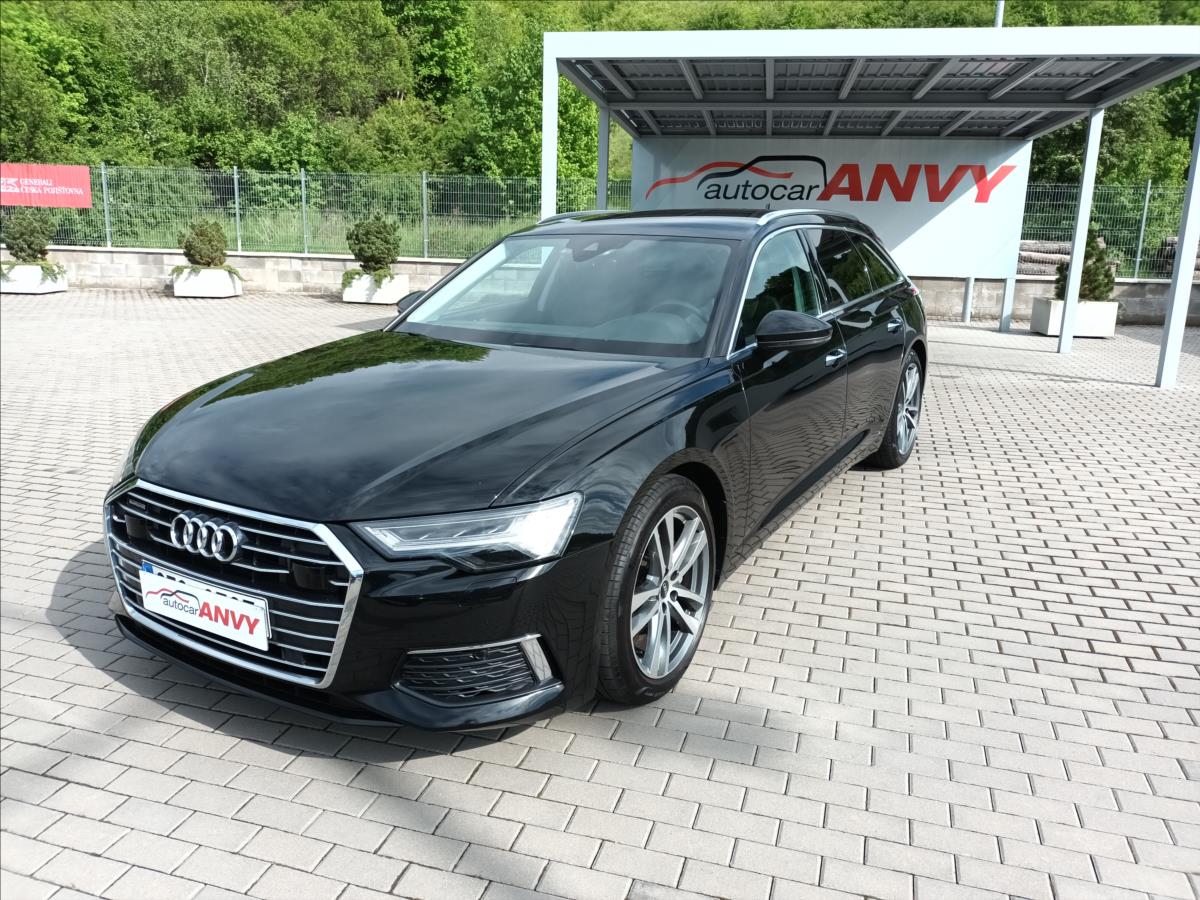 Audi A6 Avant 2,0 TDI,ČR,1MAJ,NAVI,KŮŽ
