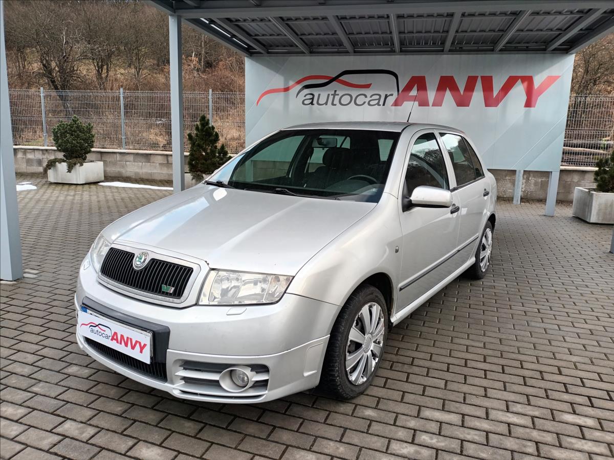 Škoda Fabia 1,9 TDI,96KW,RS,KLIMA,SERVISKA