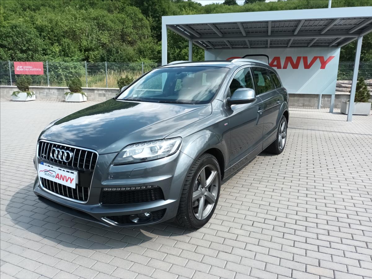 Audi Q7 3,0 TDI,150KW,ČR,S-LINE,TAŽNÉ,