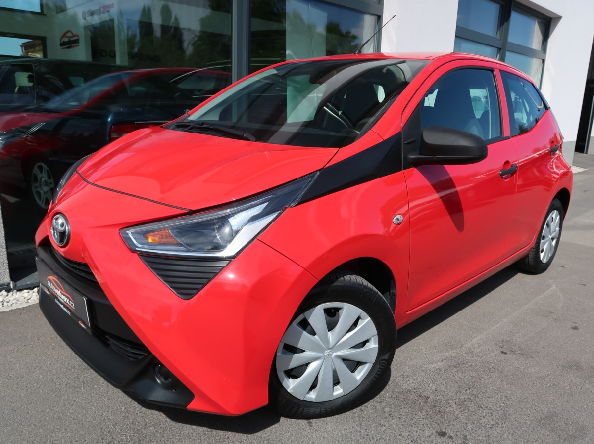 Toyota Aygo 1,0 i,NovéČR,klima,38tkm