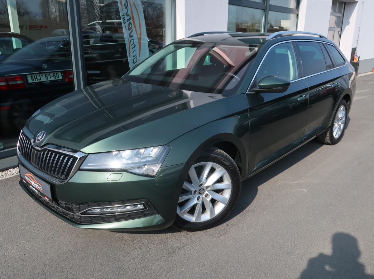 Škoda Superb 2,0 TDi,110kW,1majČR,Style,DPH