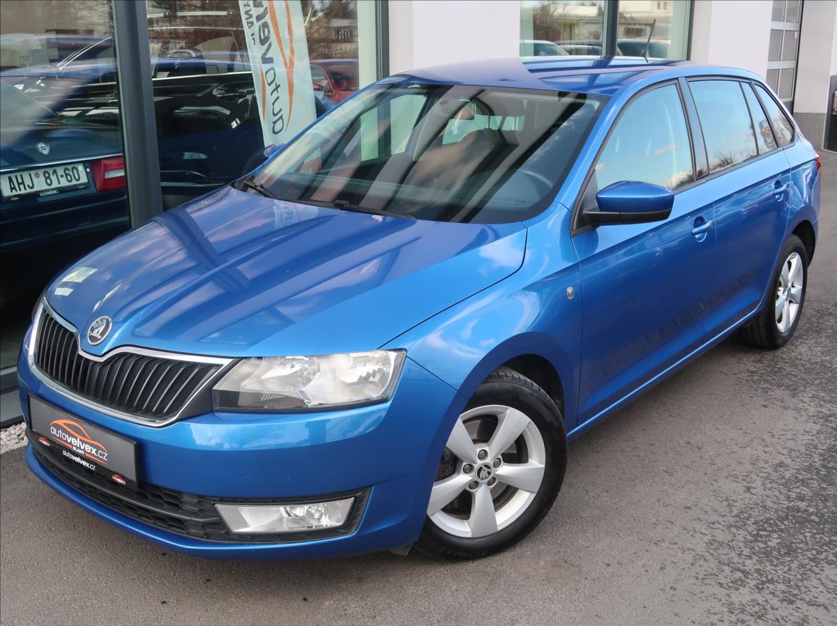 Škoda Rapid 1,6 TDi,66kW,DSG,NovéČR,Klima