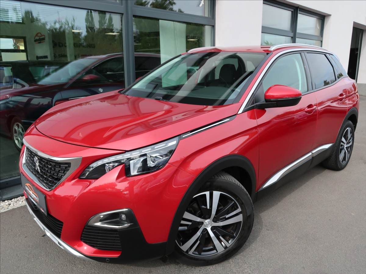 Peugeot 3008 1,2 PT,96kW,ALLURE,NovéČR,navi