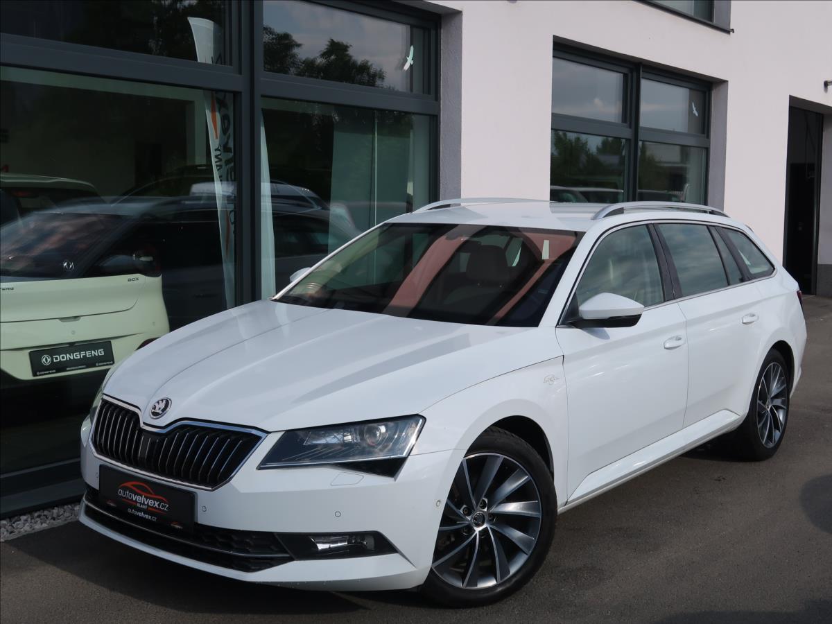 Škoda Superb 2,0 TDi,140kW,L&K,1majČR,DPH