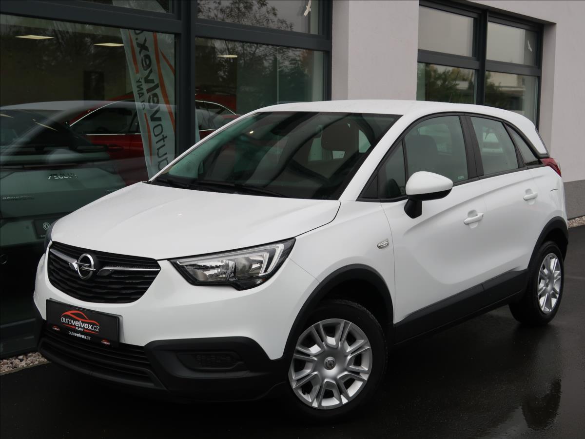 Opel Crossland X 1,2 T,81kW,1majČR,Serv.k,47tkm