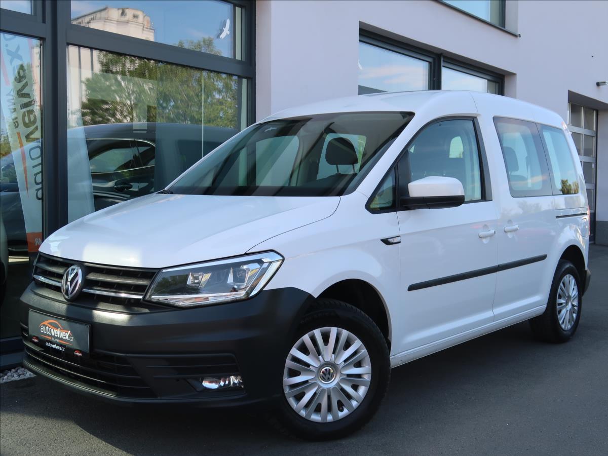 Volkswagen Caddy 2,0 TDi,75kW,1majČR,tažné,DPH