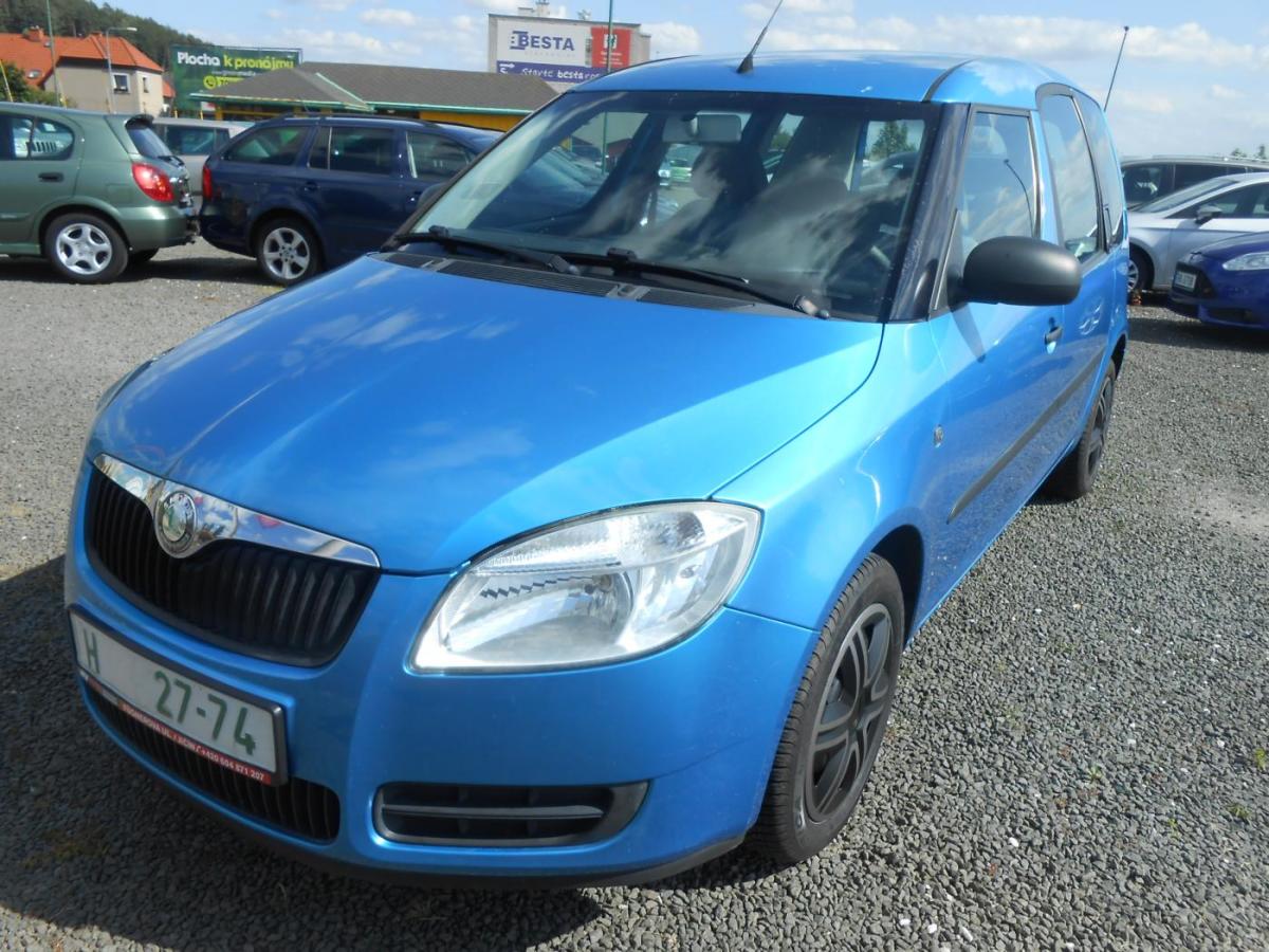 Škoda Roomster 1,2 51 kW KLIMA