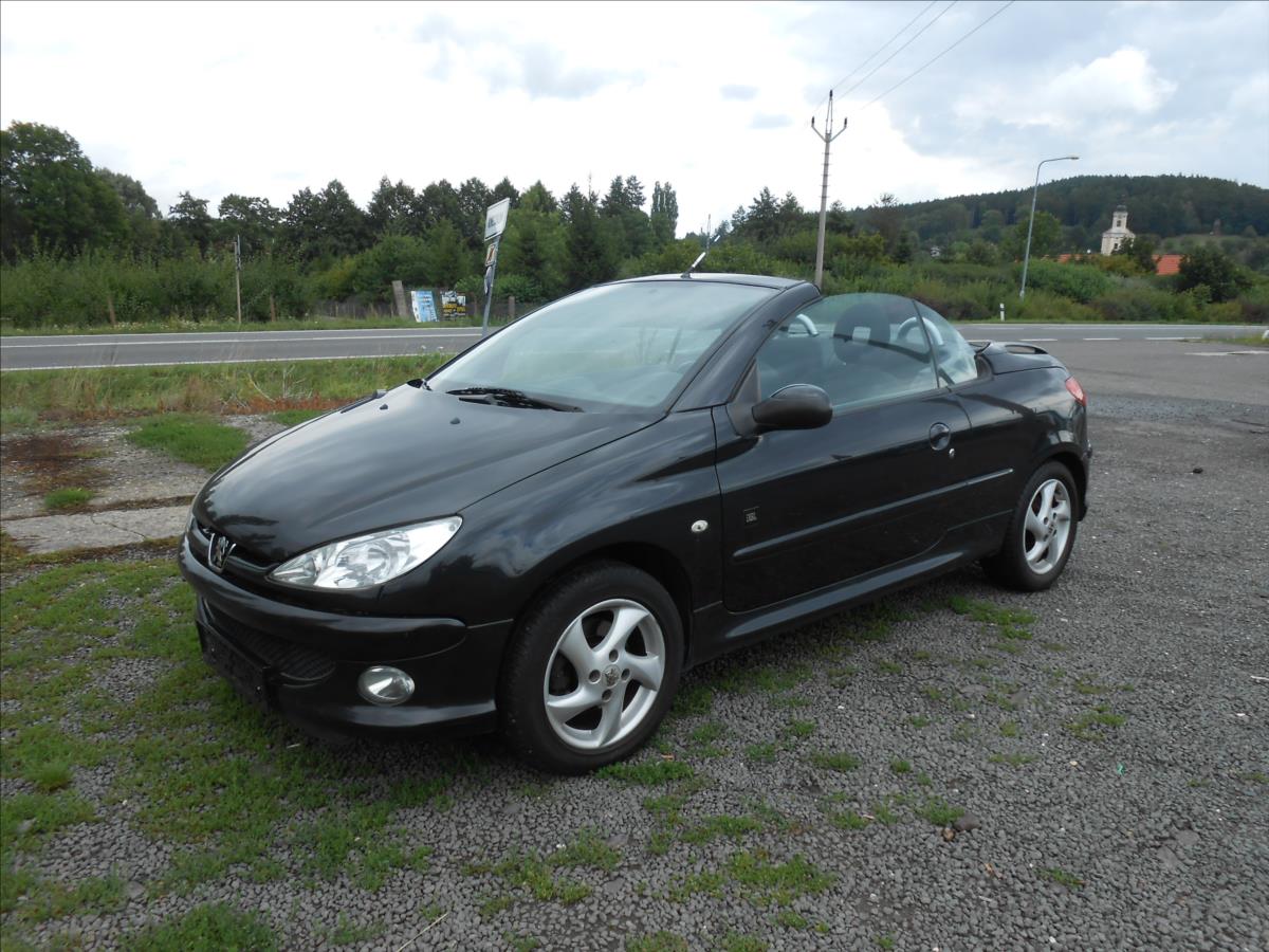 Peugeot 206 1,6 CC 80 kW Serviska KLIMA