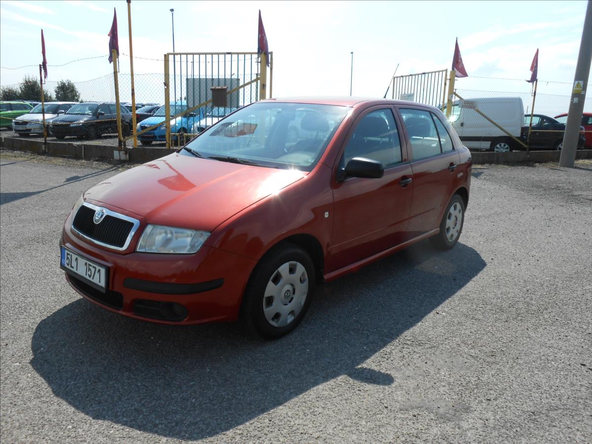 Škoda Fabia 1,2 40 kW CZ Serviska KLIMA