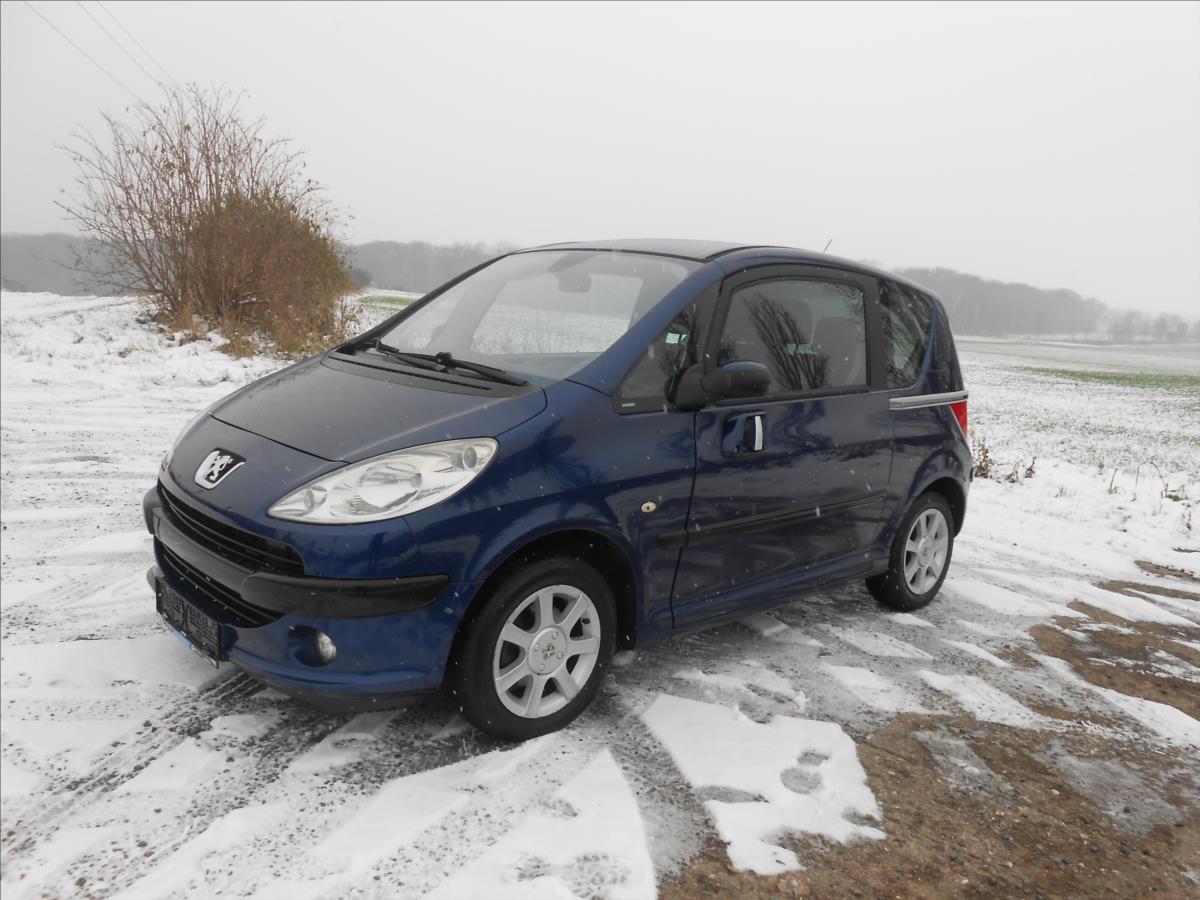 Peugeot 1007 1,4 54 kW Historie