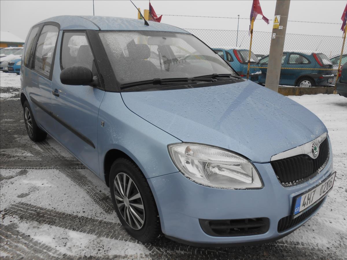 Škoda Roomster 1,2 12V HTP CZ Historie