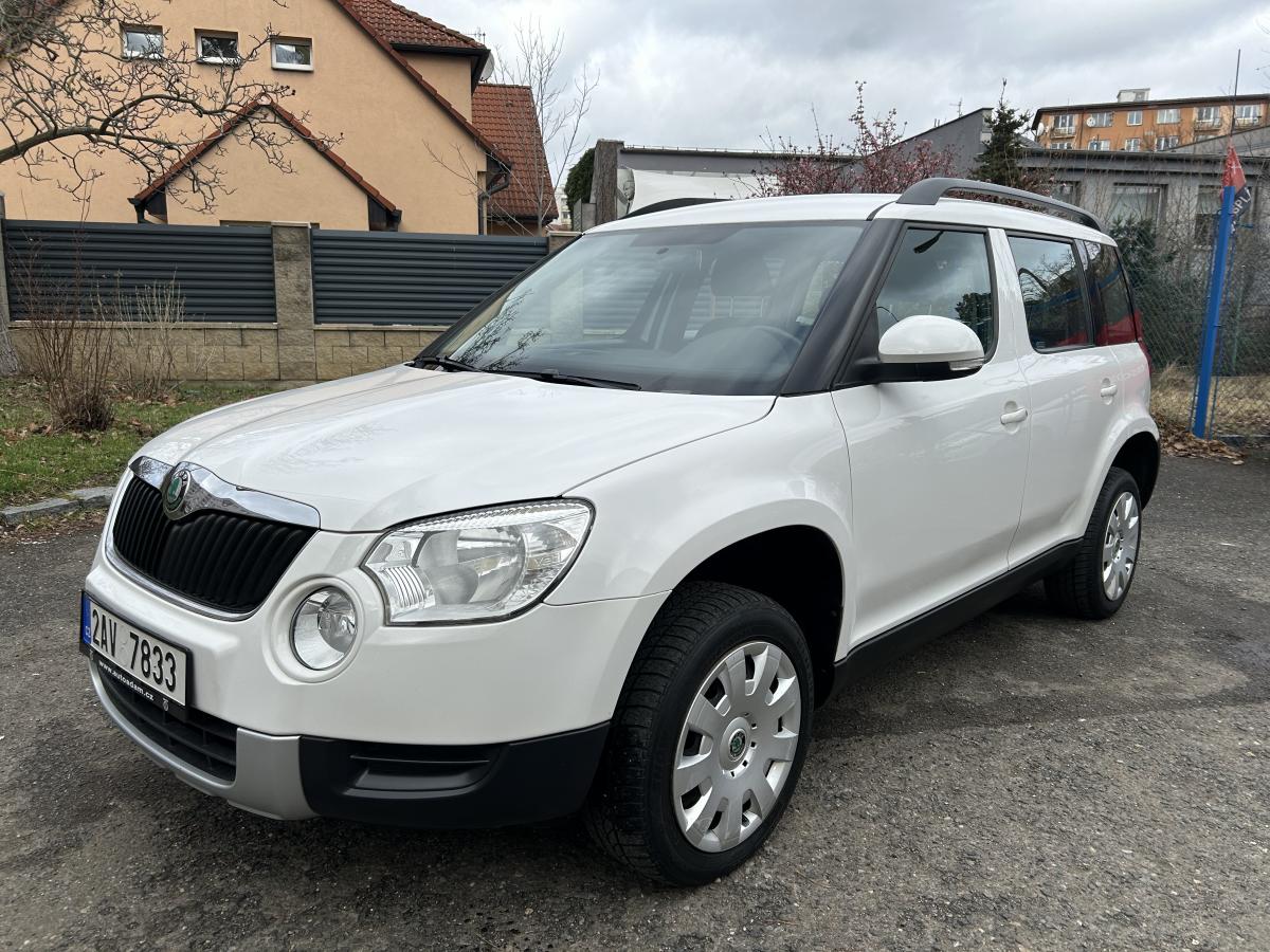 Škoda Yeti 2,0TDi 4x4 1.maj. rezervace