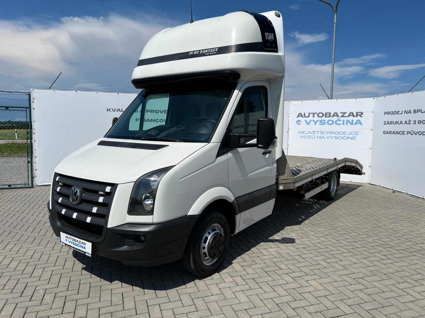 Volkswagen Crafter 2.5TDi Odtahový speciál