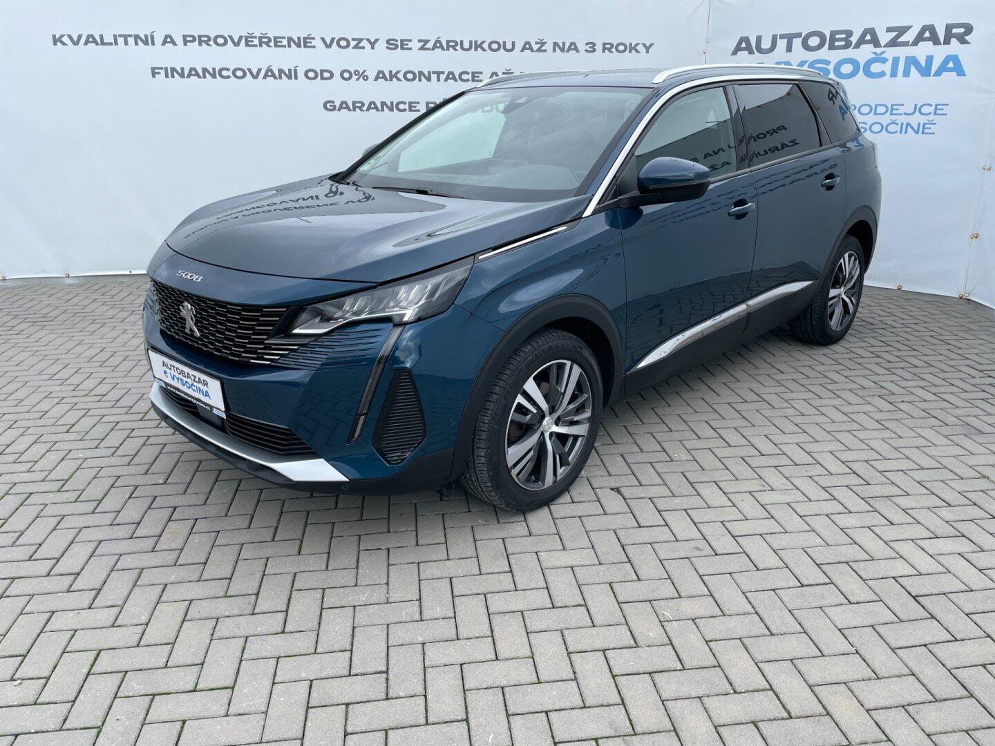 Peugeot 5008 1.2PT ALLURE! 7míst! ČR+1.maj.