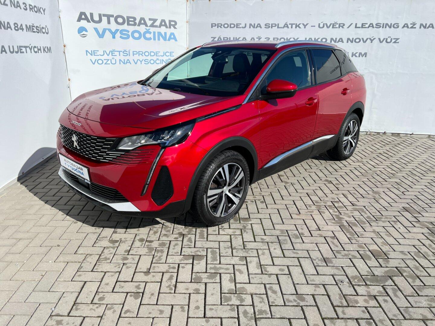 Peugeot 3008 1.2PT 96kW! ALLURE! Tažné! ČR!