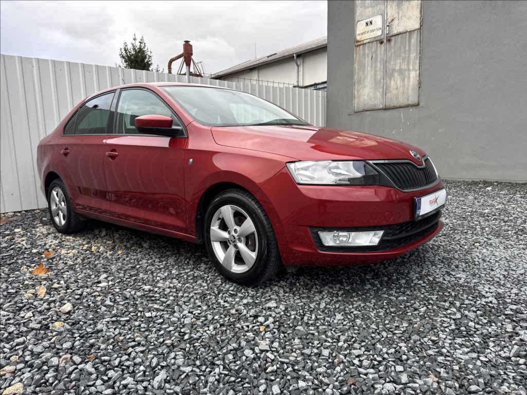 Škoda Rapid 1,2 TSI,63kW,tažné,1.maj.,ČR