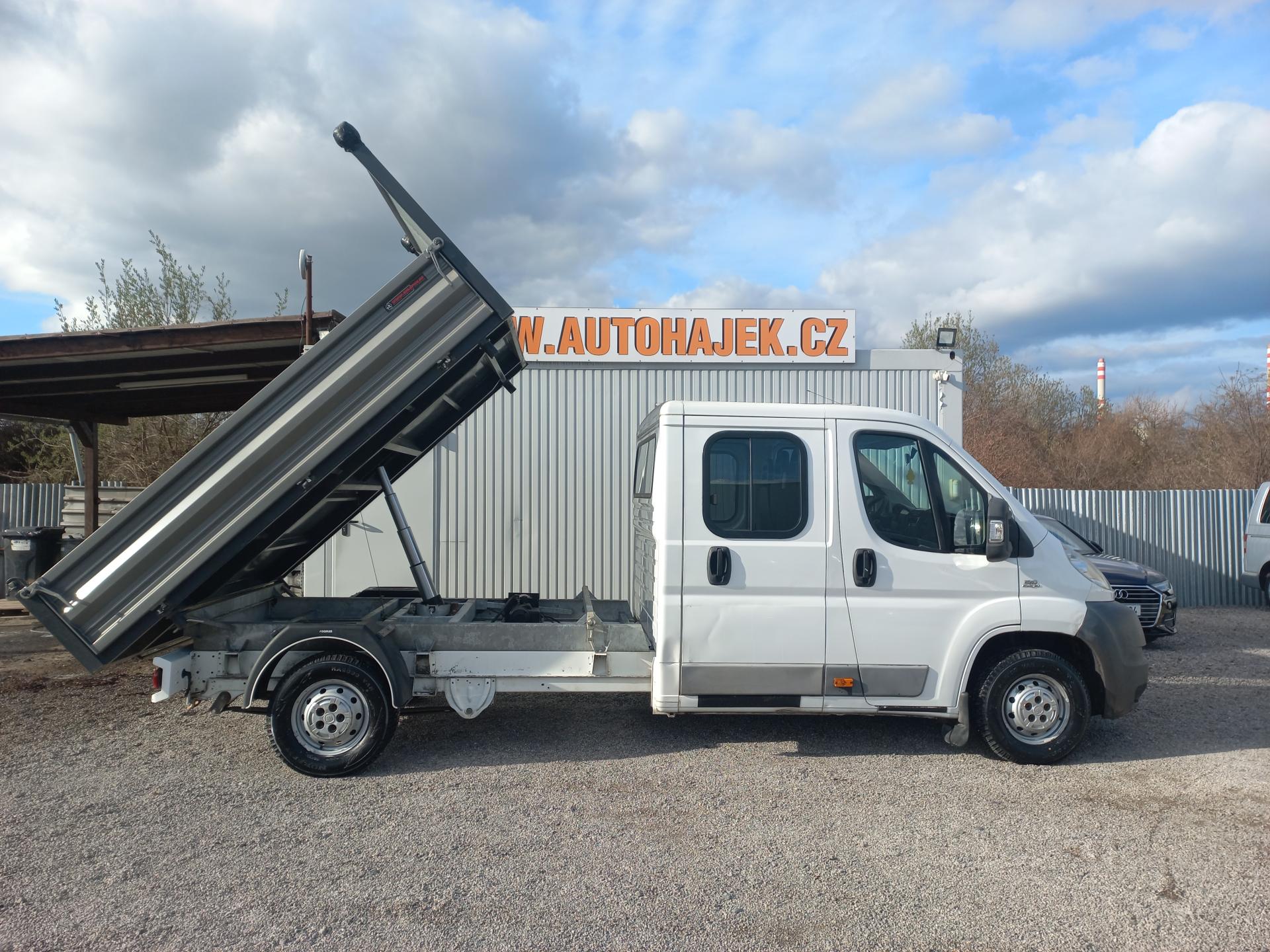 Fiat Ducato 2.3MTJ 96kW 7-míst sklápěč