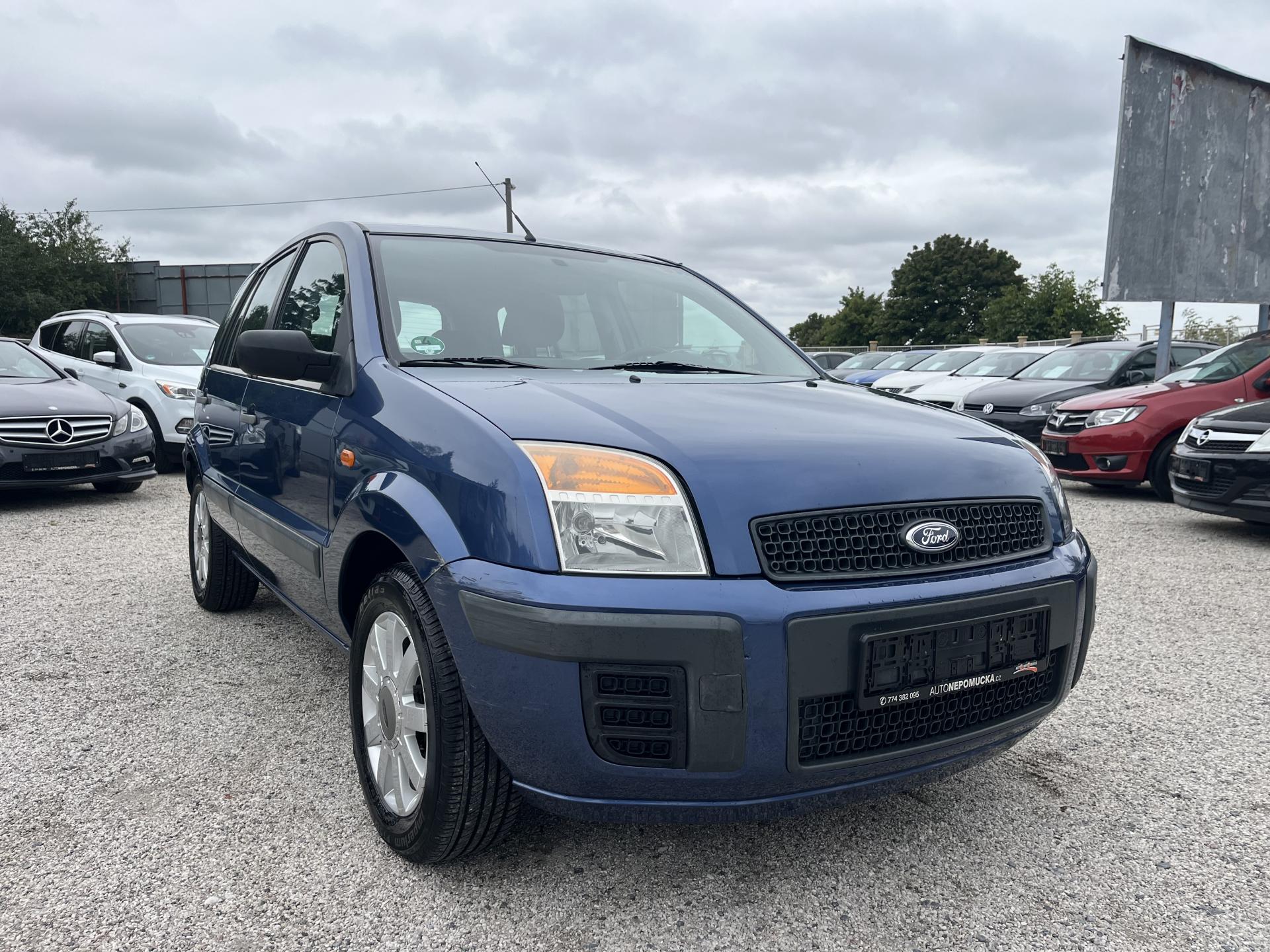 Ford Fusion 1.4i 59kw, klima, tažné