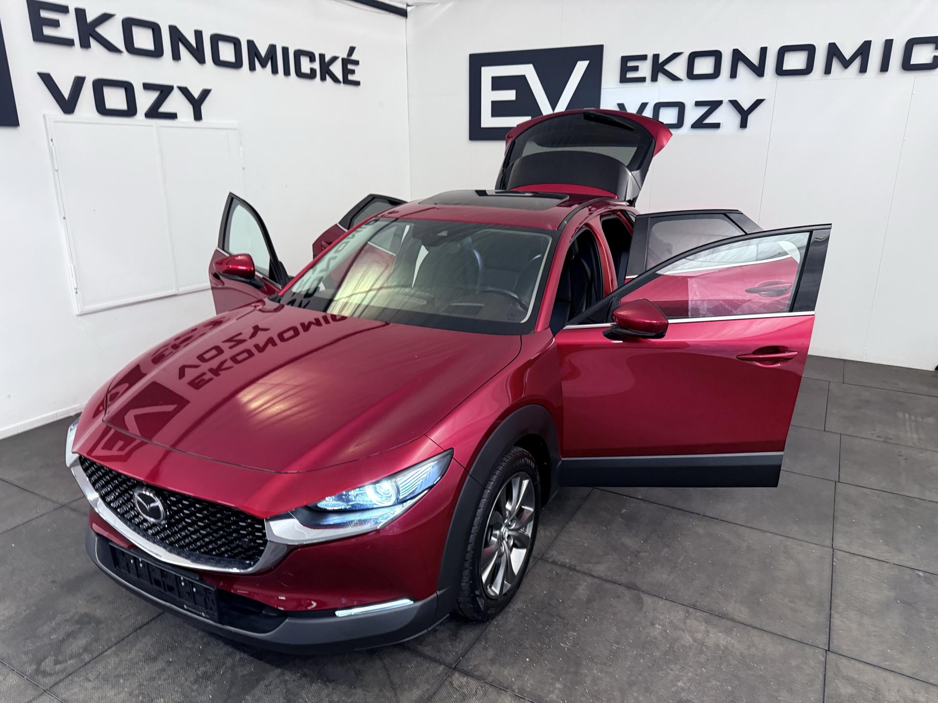 Mazda CX-30 2.0,HUD,ACC,ŠÍBR,180PS,ZÁRUKA