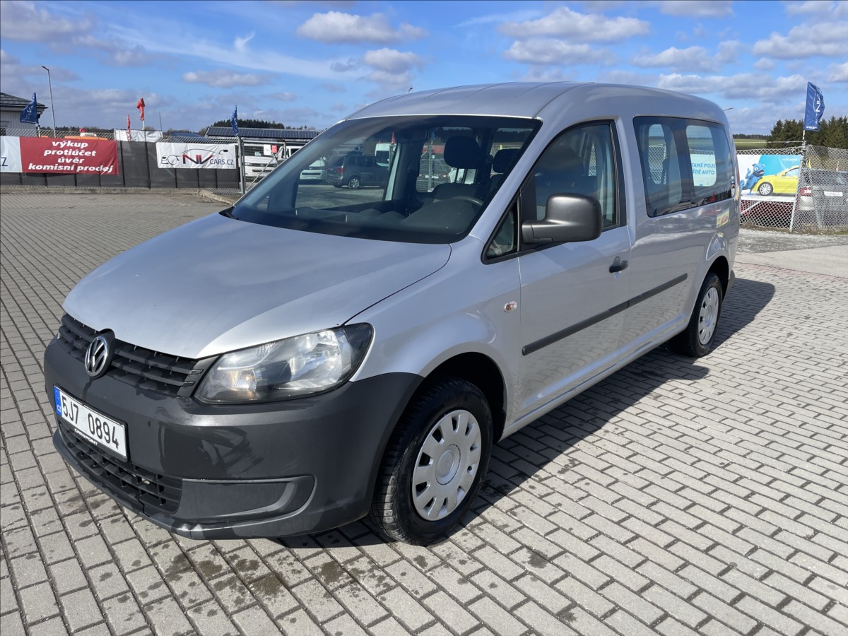 Volkswagen Caddy 1,6 TDi 75kw MAXI TAŽNÉ DPH
