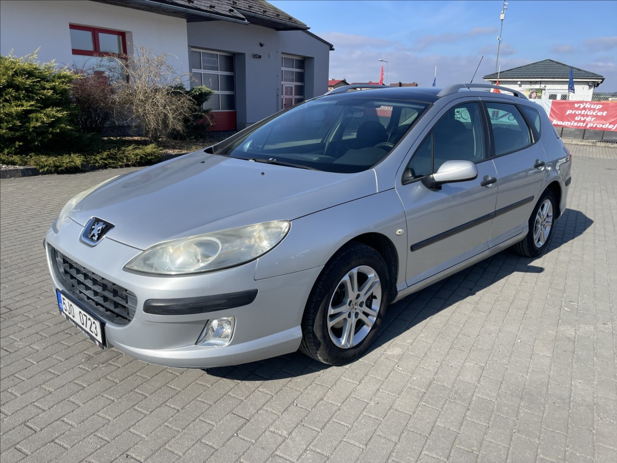 Peugeot 407 1,6 HDi 80kw SW velmi dobrý st