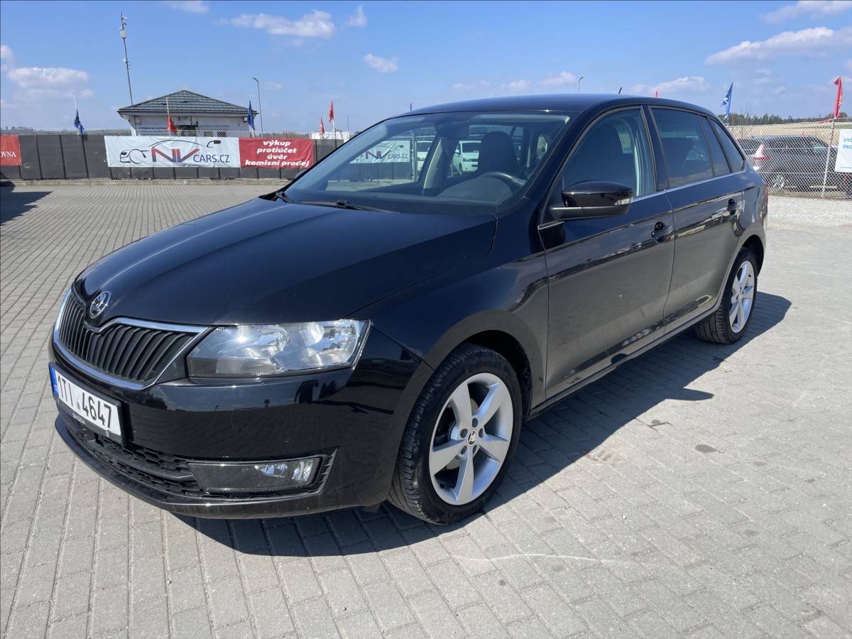 Škoda Rapid 1,2 TSi 66kw Style Radar Klima