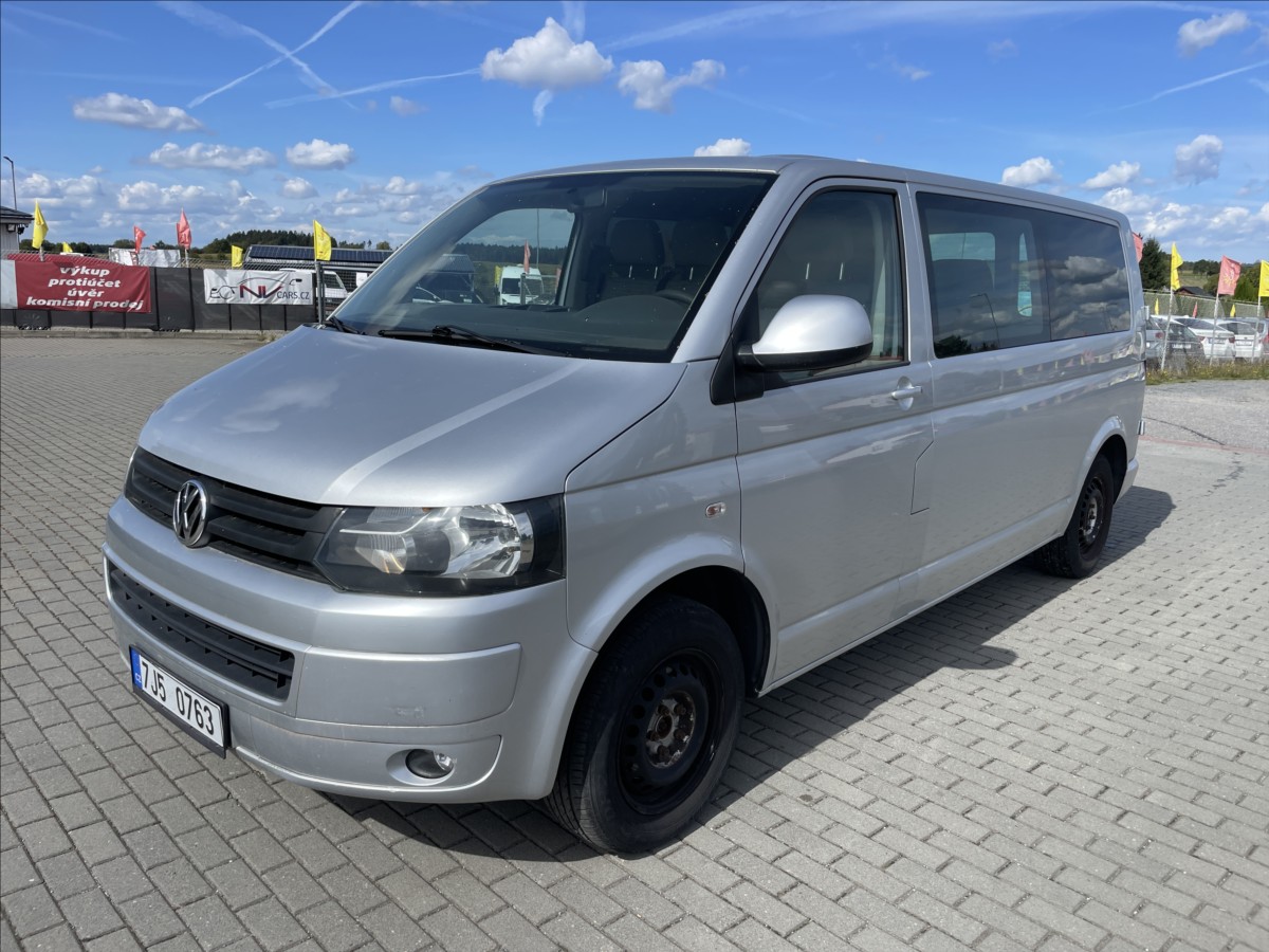 Volkswagen Transporter 2,0 TDI 103kw LONG 6míst Tažné