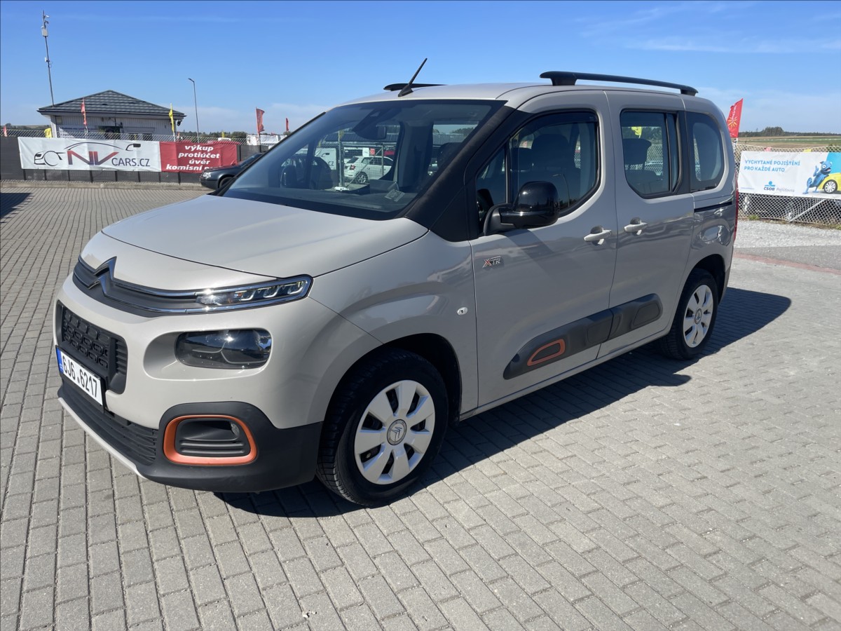 Citroën Berlingo 1,5 BlueHDi 96kw XTR Tažné Kli