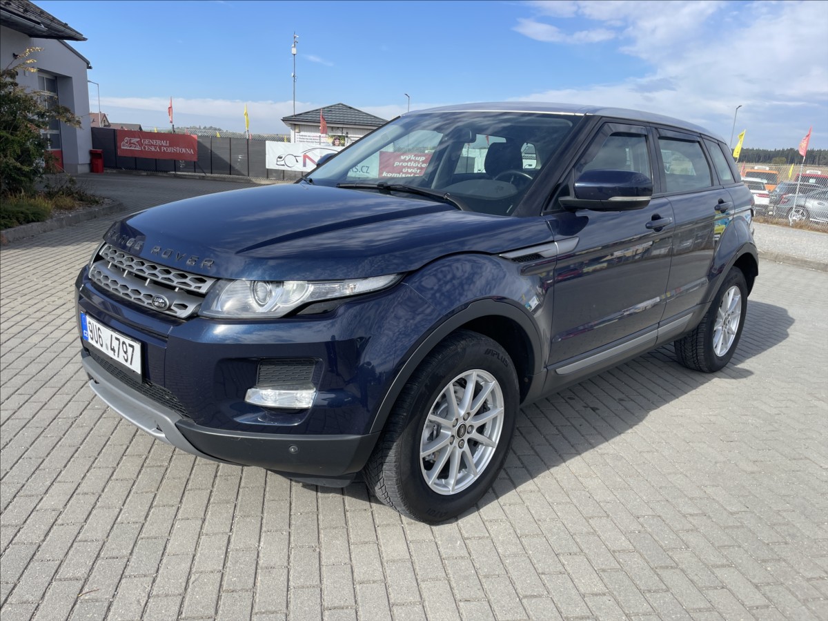 Land Rover Range Rover Evoque 2,2 TD4 110kw Tažné Klima Manu