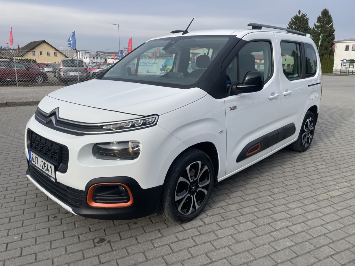 Citroën Berlingo 1,5 BlueHDi 96kw XTR Tažné CZa