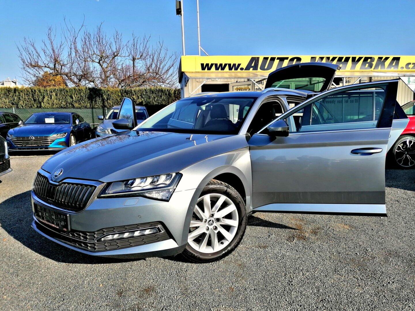 Škoda Superb 2.0 TDi DSG Style,Kůže,Tažné
