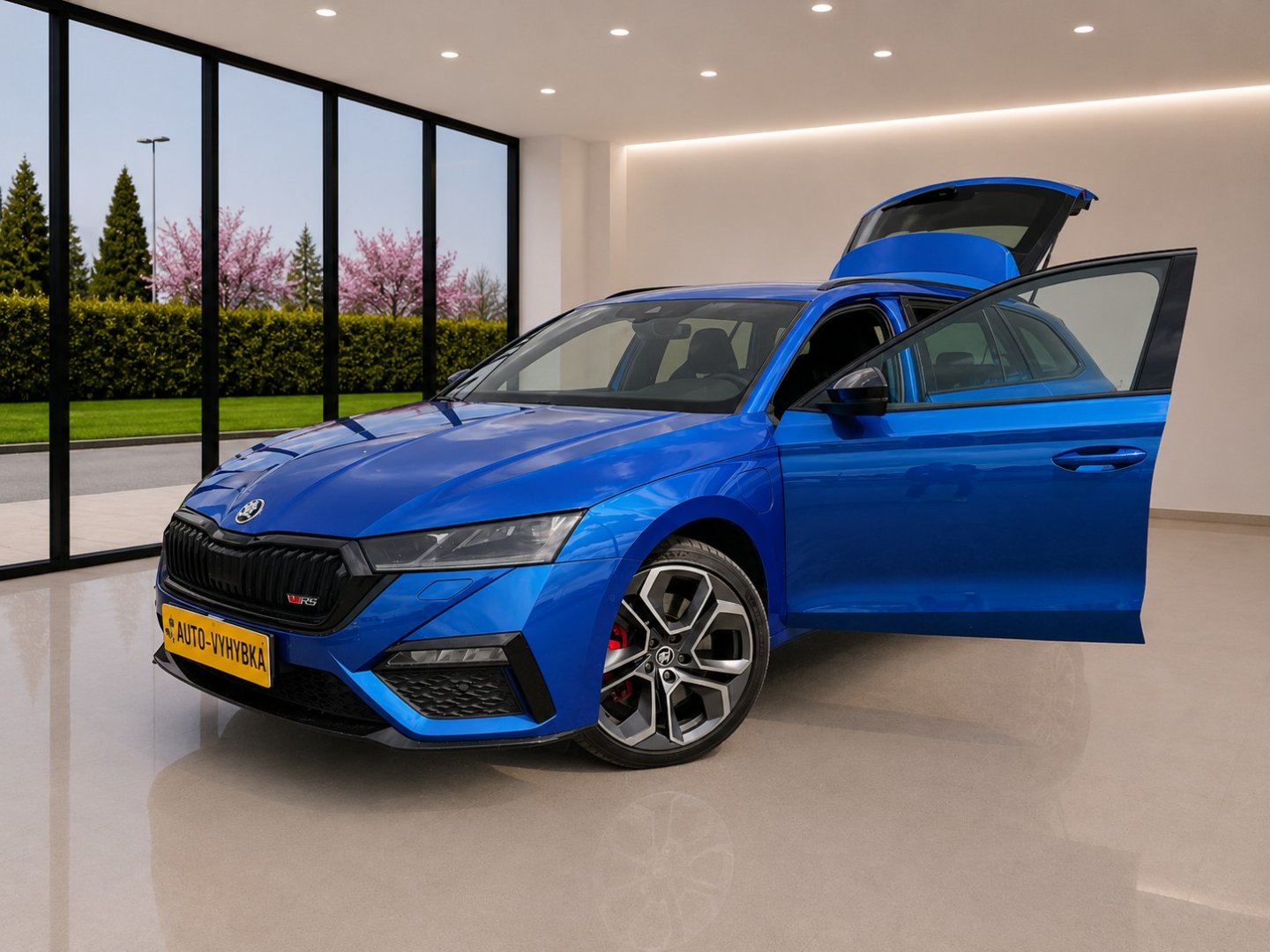 Škoda Octavia 1.4 TSI iV RS 180kW Head-up