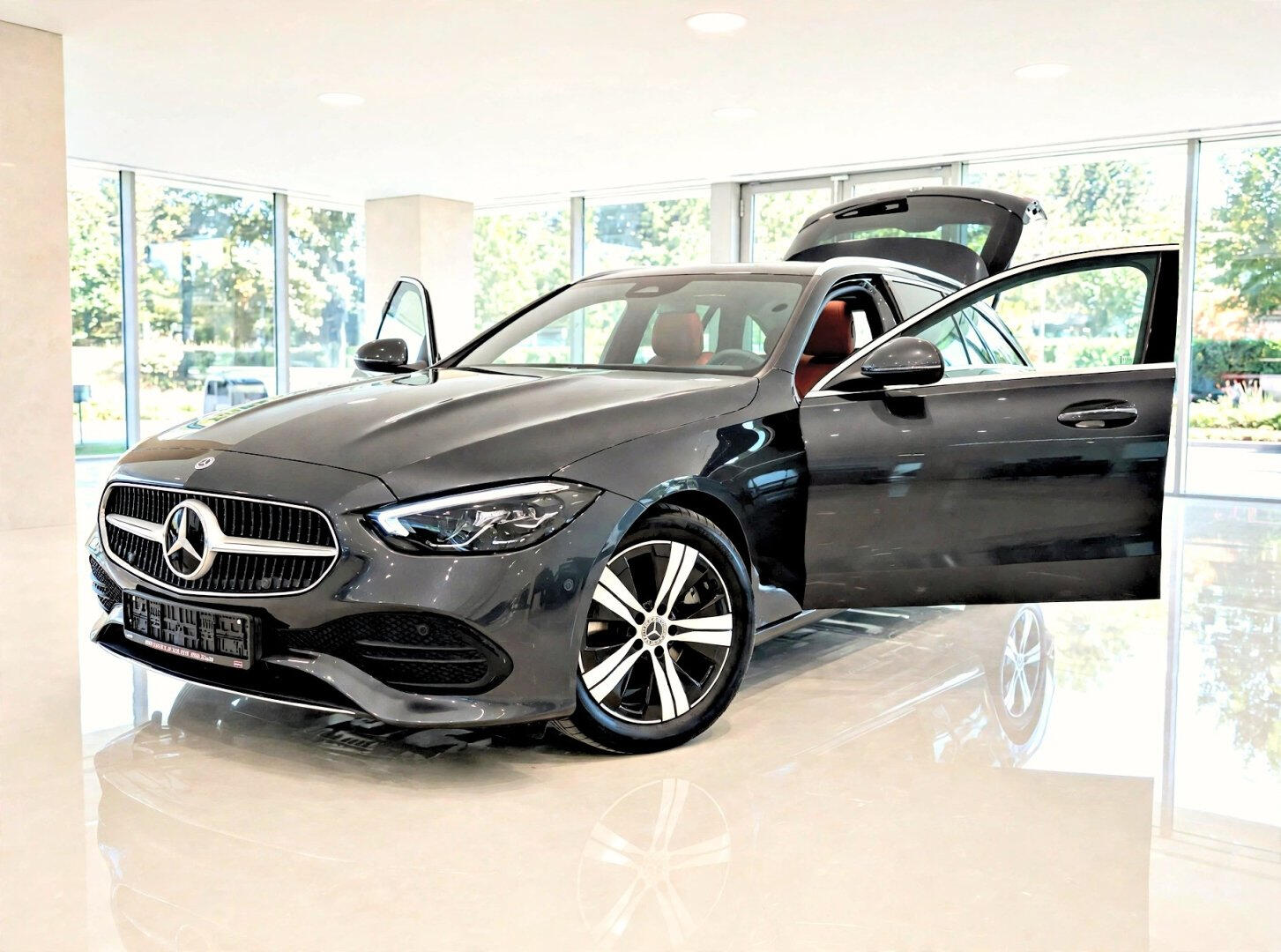Mercedes-Benz Třídy C 200d 9G Luxury Line,Kůže