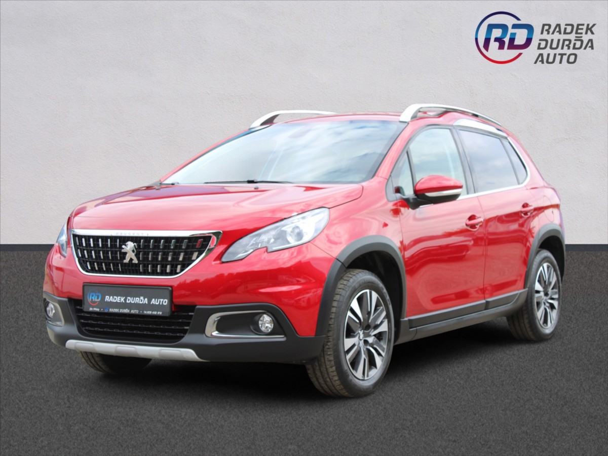 Peugeot 2008 1,2 110K ČR,1.MAJ,DPH,ALLURE