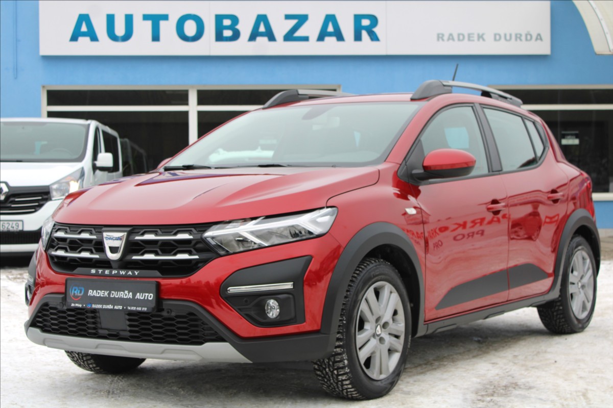 Dacia Sandero 1,0 TCe ČR,1.MAJITEL,STEPWAY