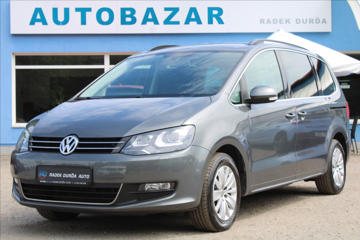 Volkswagen Sharan 2,0 TDI 4x4,7MÍST,TAŽNÉ