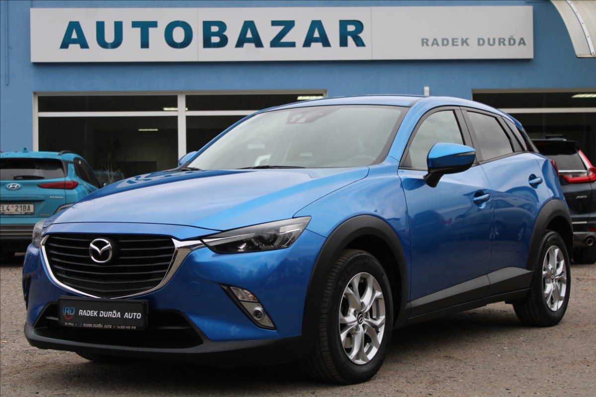 Mazda CX-3 2,0 i ČR,1.MAJITEL,ATTRACTION