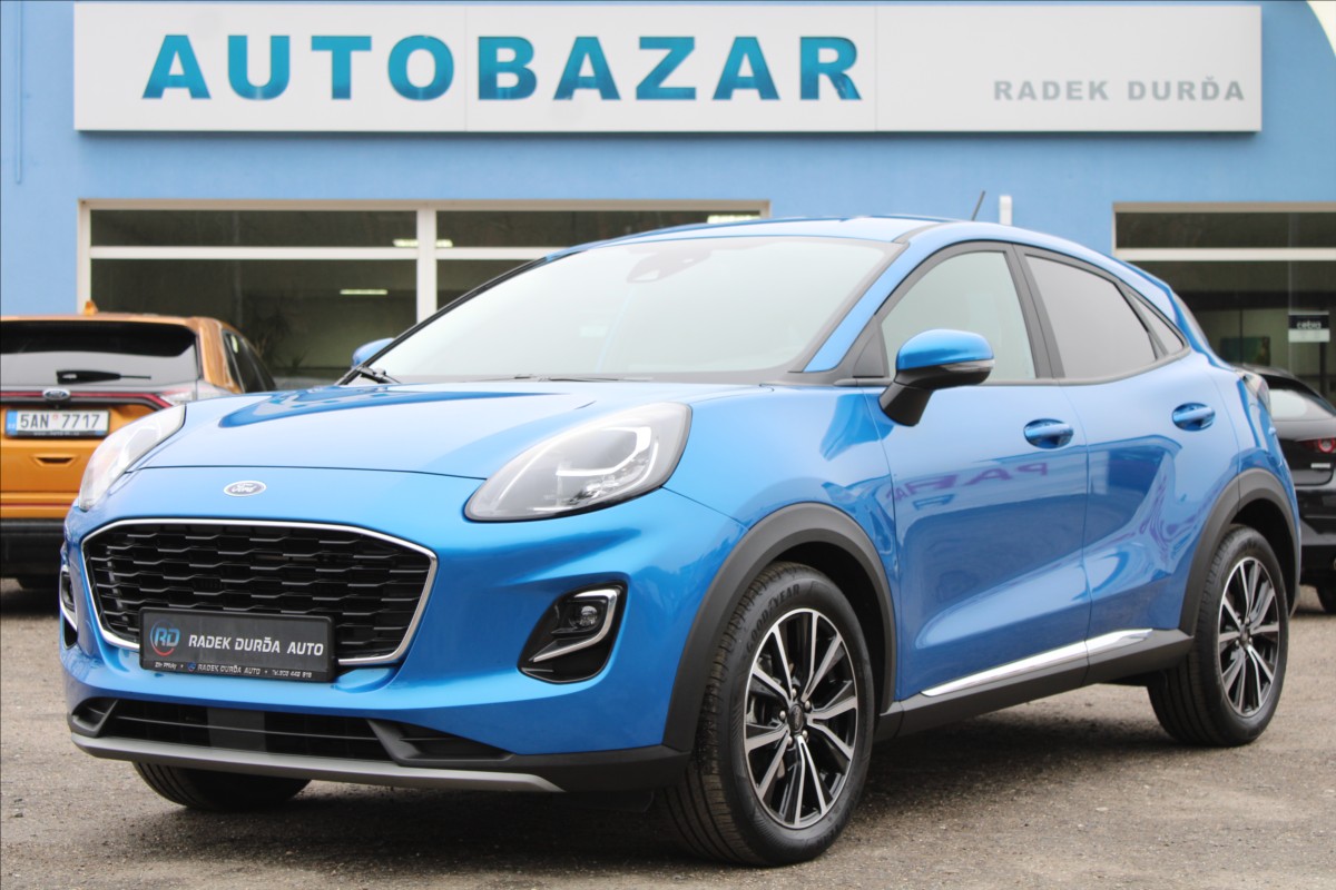 Ford Puma 1,0 EB ČR,1.MAJ,A/T,TITANIUM